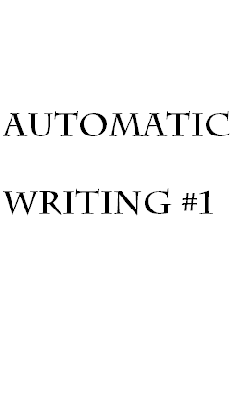 Automatic Writing Sample GIF